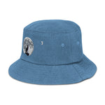 Denim bucket hat